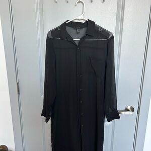 Black Sheer Women’s Shirt